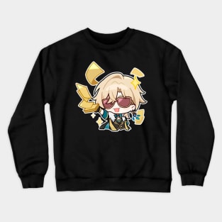 Honkai Star Rail Chibi Aventurine 3 Crewneck Sweatshirt